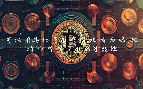 可以用其他货币代替比特币吗,比特币替代货币的可能性