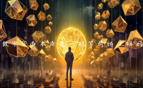 数字货币本质是一般等价物正确吗